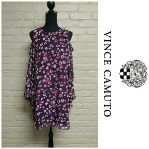 Vince Camuto | NWT Vibrant Cold Shoulder Dress